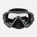 SWIM MASK ANTI FOG WITH SILICONE MASK & STRAP (+12Y)