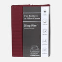 BED SHEET WITH 2 PILLOW COVER