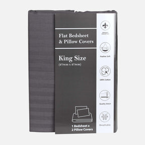 BED SHEET WITH 2 PILLOW COVER