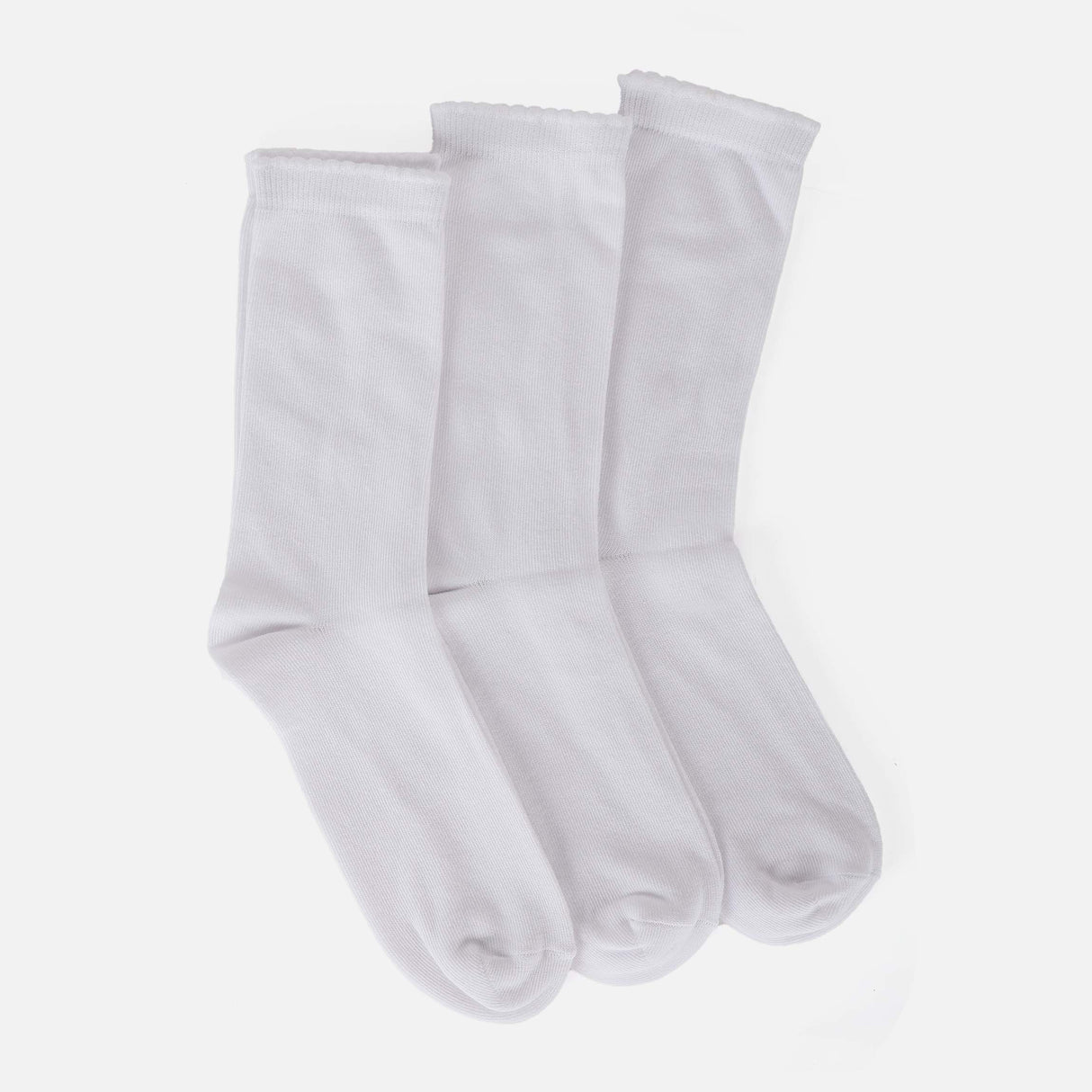 GIRLS LONG SOCKS WITH PICCOT