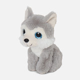 SQUATTING HUSKY (21CM)
