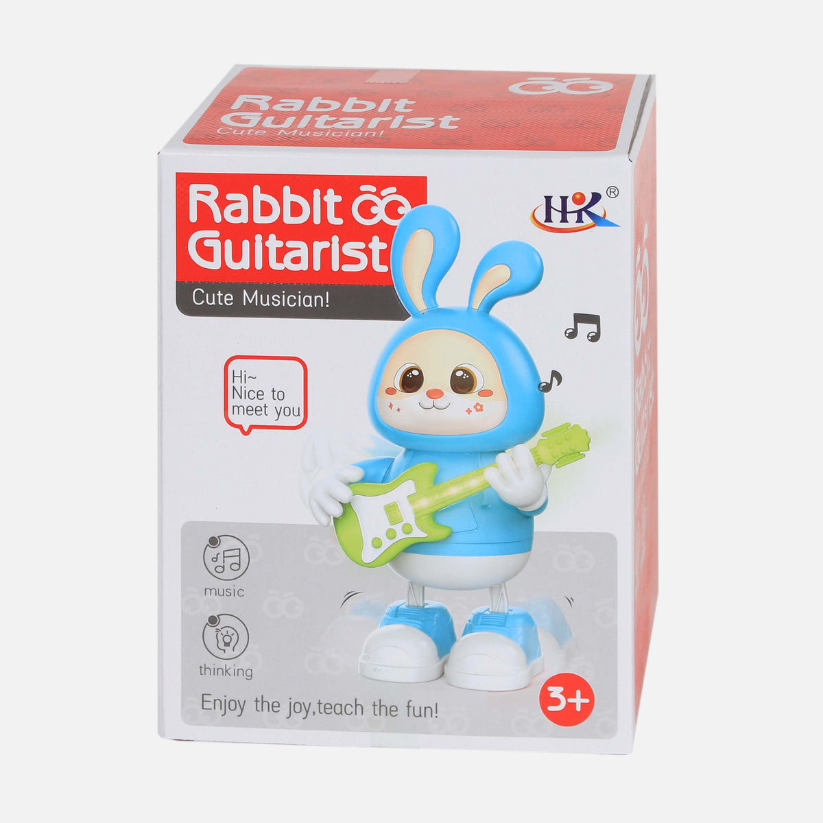 BATTERY RABBIT WITH LIGHT AND MUSIC – Al Nasser