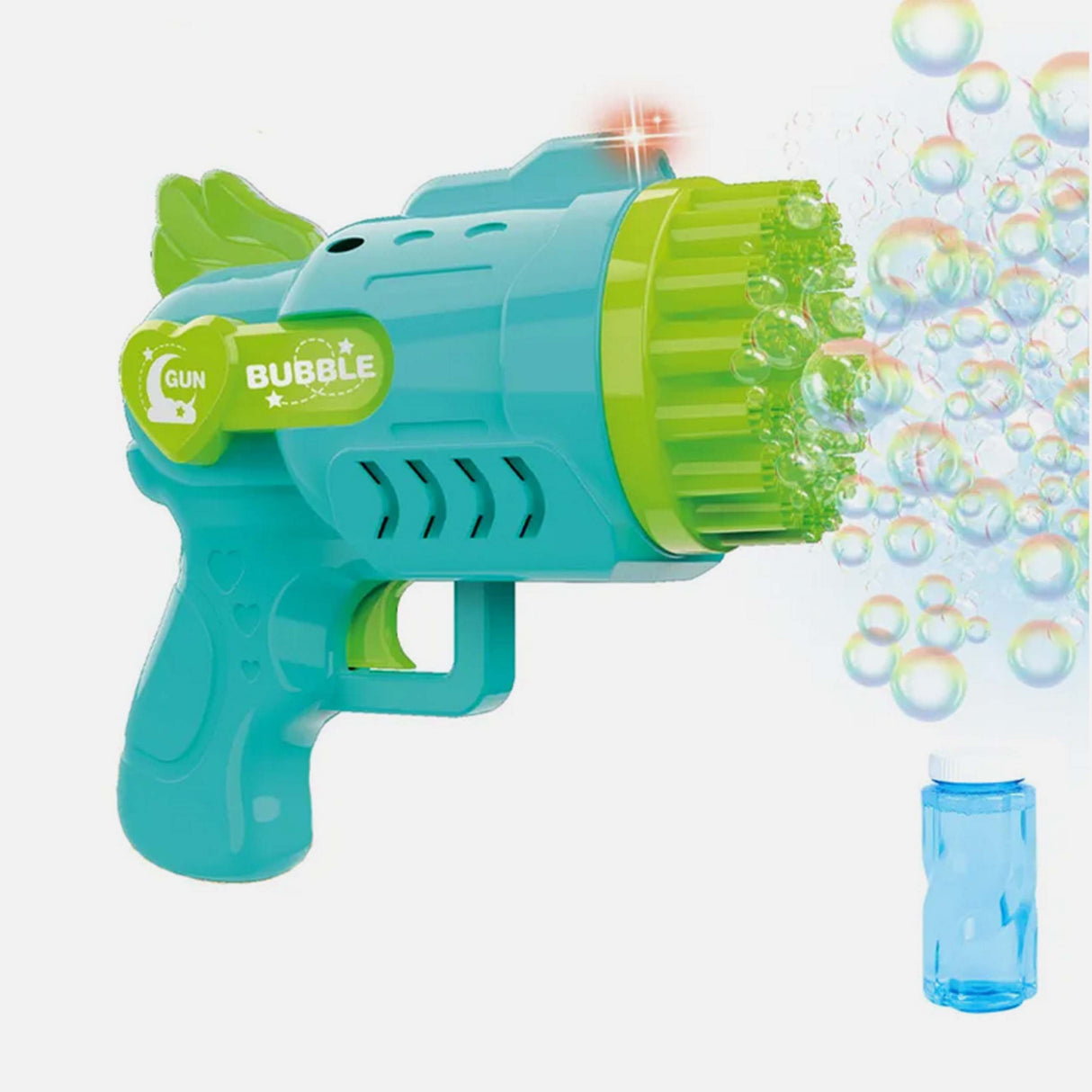 ELECTRIC BUBBLE GUN 29 HOLES,WITH LIGHT