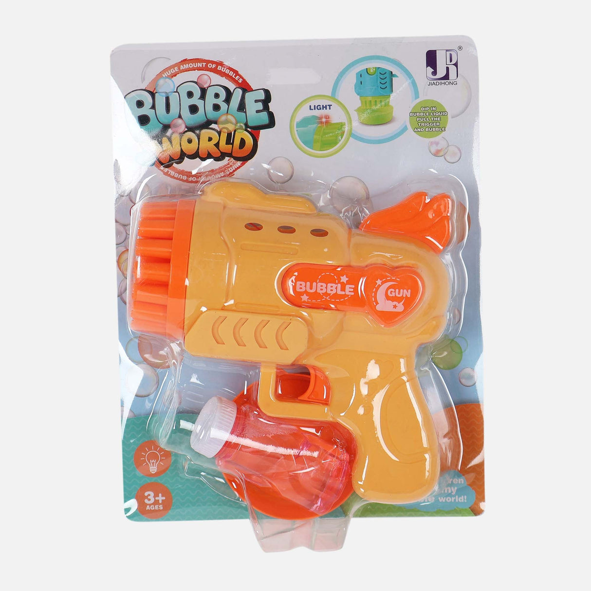 ELECTRIC BUBBLE GUN 29 HOLES,WITH LIGHT