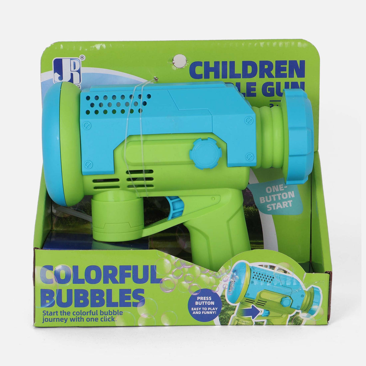 10 HOLE BUBBLE GUN WITH LIGHT