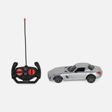 4-CHANNEL REMOTE CONTROL CAR 1:24 WITH LED LIGHT 6 COLOR MIXED