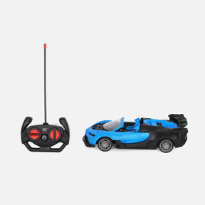 4-CHANNEL BUGATTI 1: 16 COLOR RED/BLUE WITH BATTERY