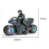 لعبة دراجة نارية يدوية وحساسة للجاذبية