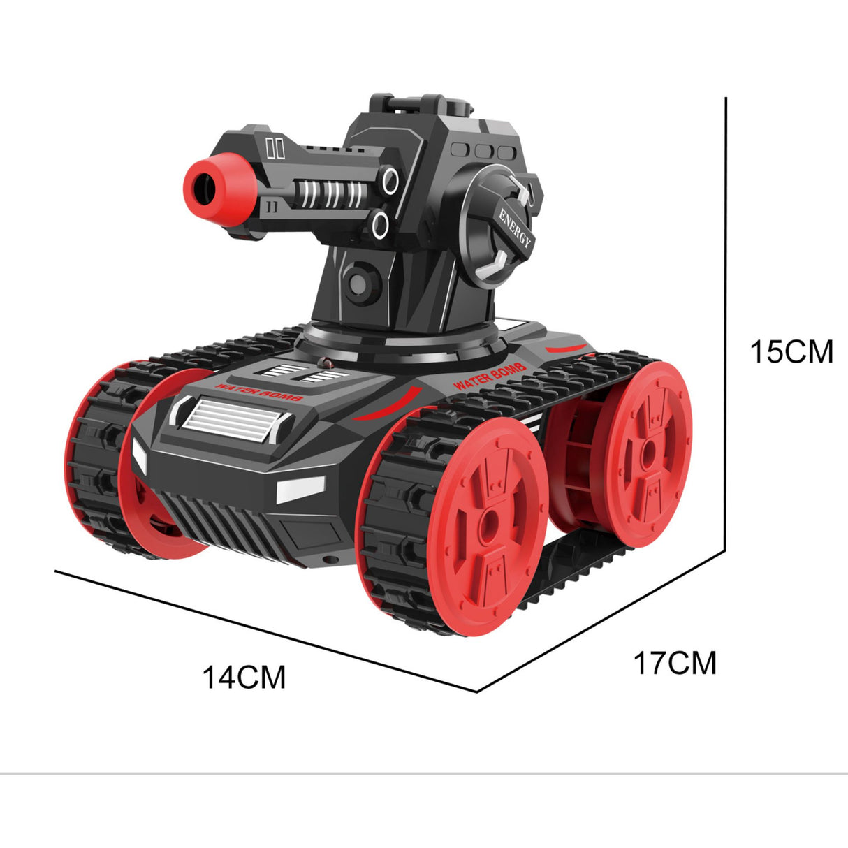 لعبة السيارة المزودة بمدفع جيل تعمل بالتحكم عن بُعد