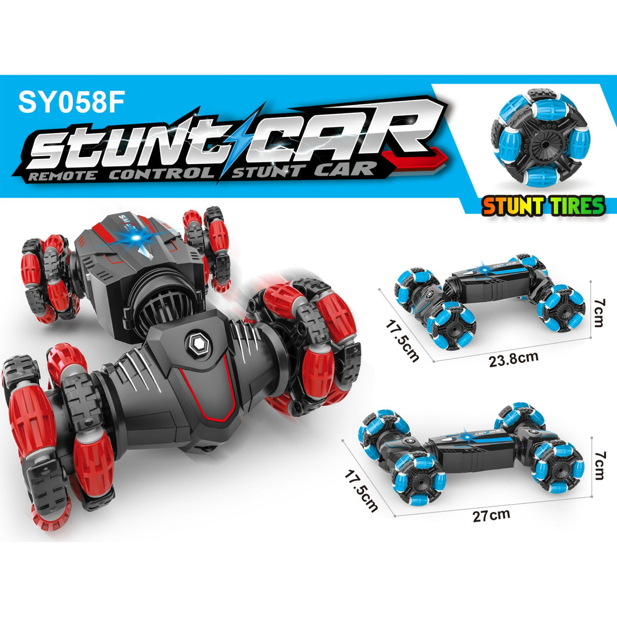 لعبة سيارة الأكشن تعمل بالتحكم عن بُعد