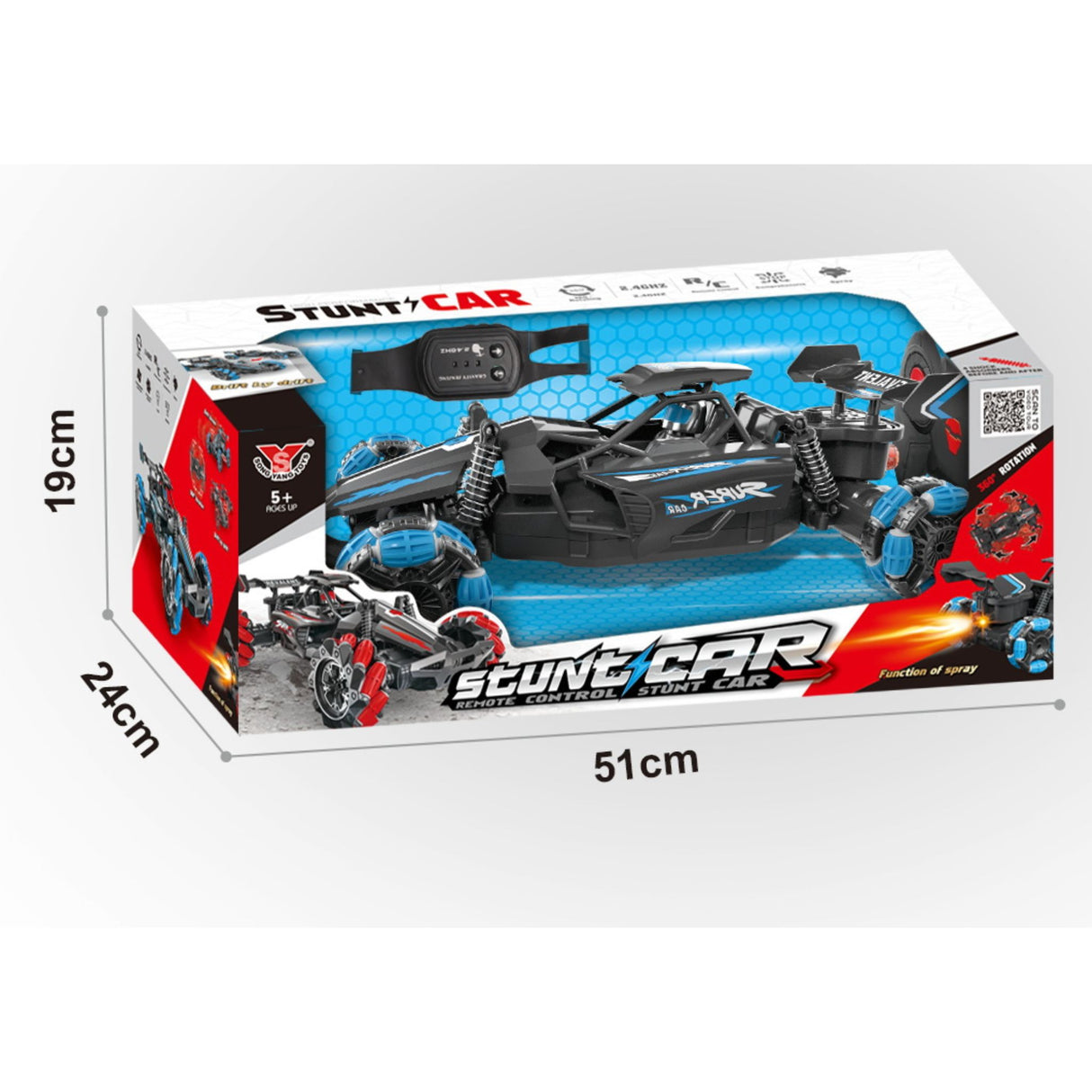 لعبة سيارة السباق والأكشن تعمل بالتحكم عن بُعد