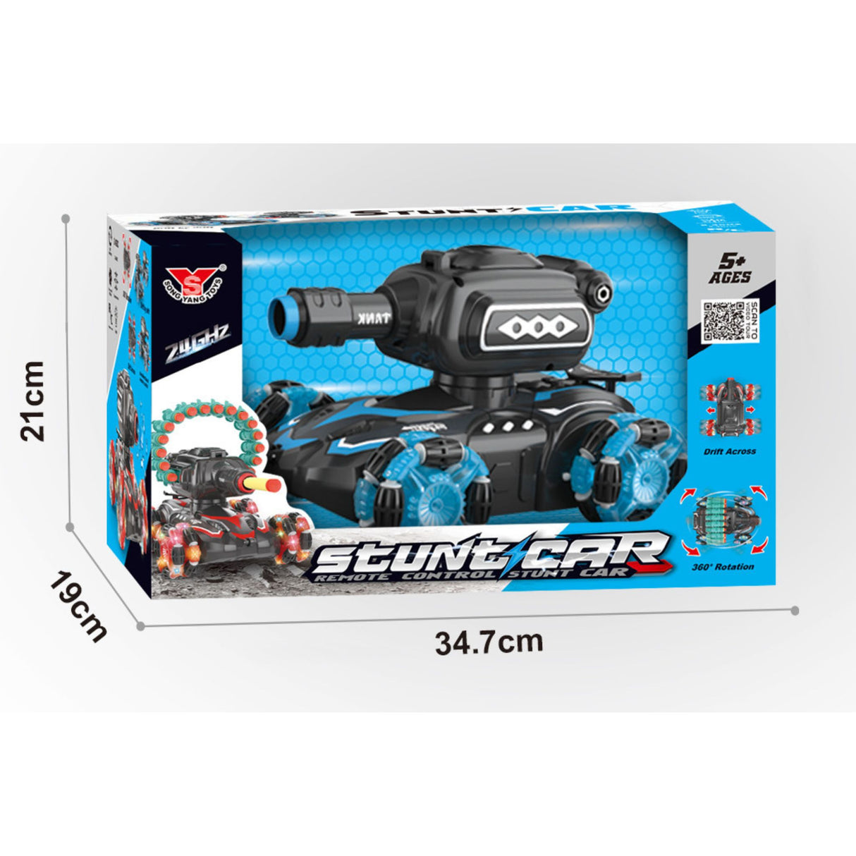 4 WHEEL WATER BOMB LAUNCH DRIFT VEHICLE