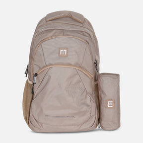 SENIOR MELON SCHOOL BACKPACK +ROUND SHAPE PENCIL CA (48*30*20CM)