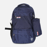 SENIOR YACHT CLUB SCHOOL BACKPACK +LONG SHAPE PENCIL (48*30*20CM)