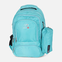 SCHOOL BACKPACK+ROUND SHAPE PENCIL CASE (44*30*14CM)