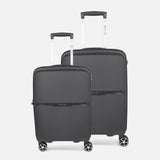 HARD CASE LUGGAGE 2 PSC SET TSA LOCK (20-28)