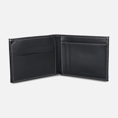MEN BI-FOLD LEATHER WALLET