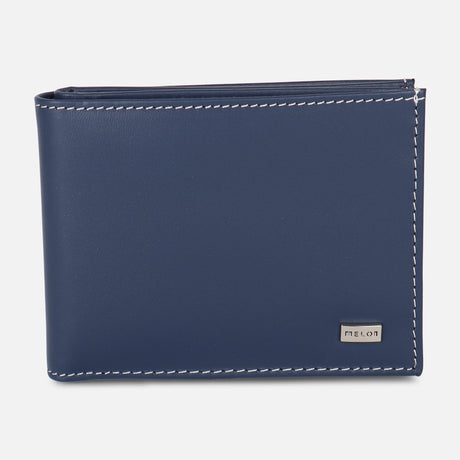 MEN BI-FOLD LEATHER WALLET