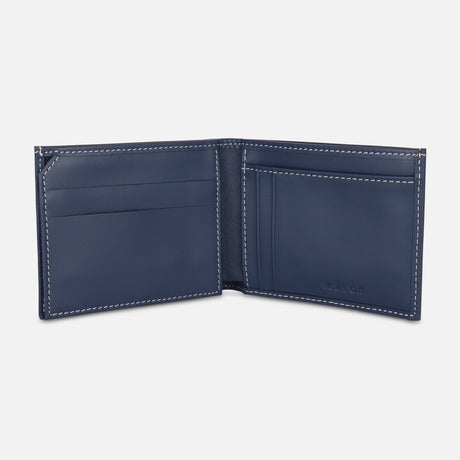MEN BI-FOLD LEATHER WALLET