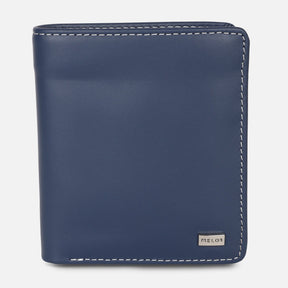 MEN BI-FOLD LEATHER WALLET