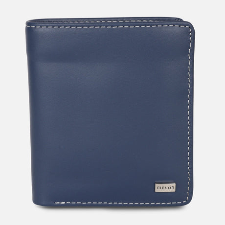 MEN BI-FOLD LEATHER WALLET