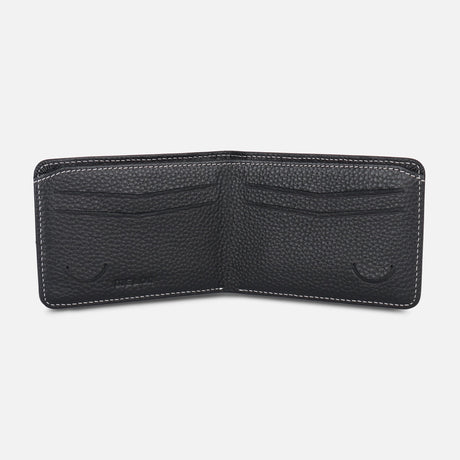 MEN BI-FOLD LEATHER WALLET
