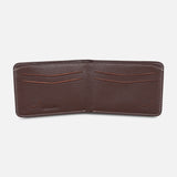 MEN BI-FOLD LEATHER WALLET