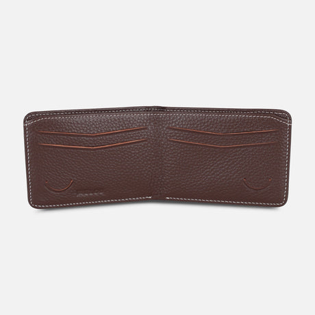 MEN BI-FOLD LEATHER WALLET