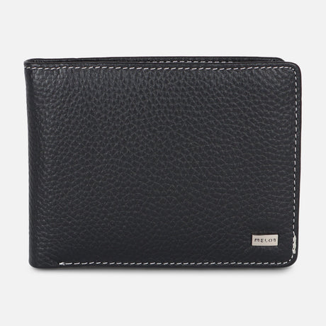MEN BI-FOLD LEATHER WALLET
