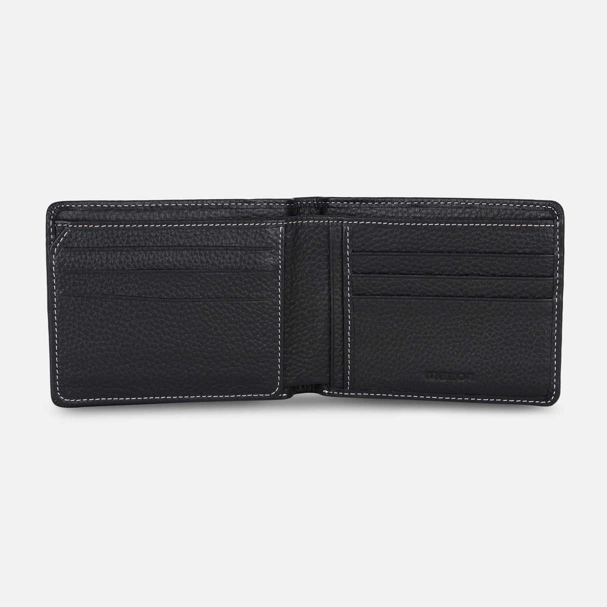 MEN BI-FOLD LEATHER WALLET
