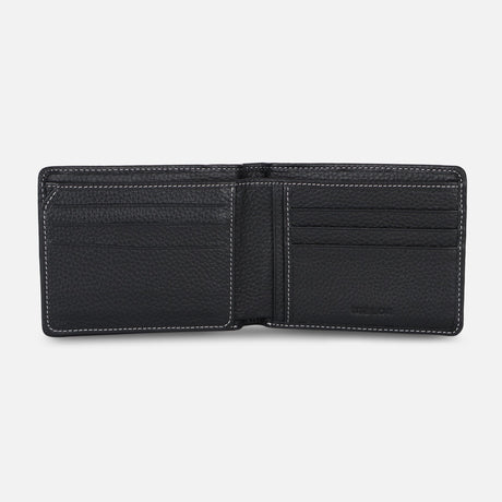 MEN BI-FOLD LEATHER WALLET