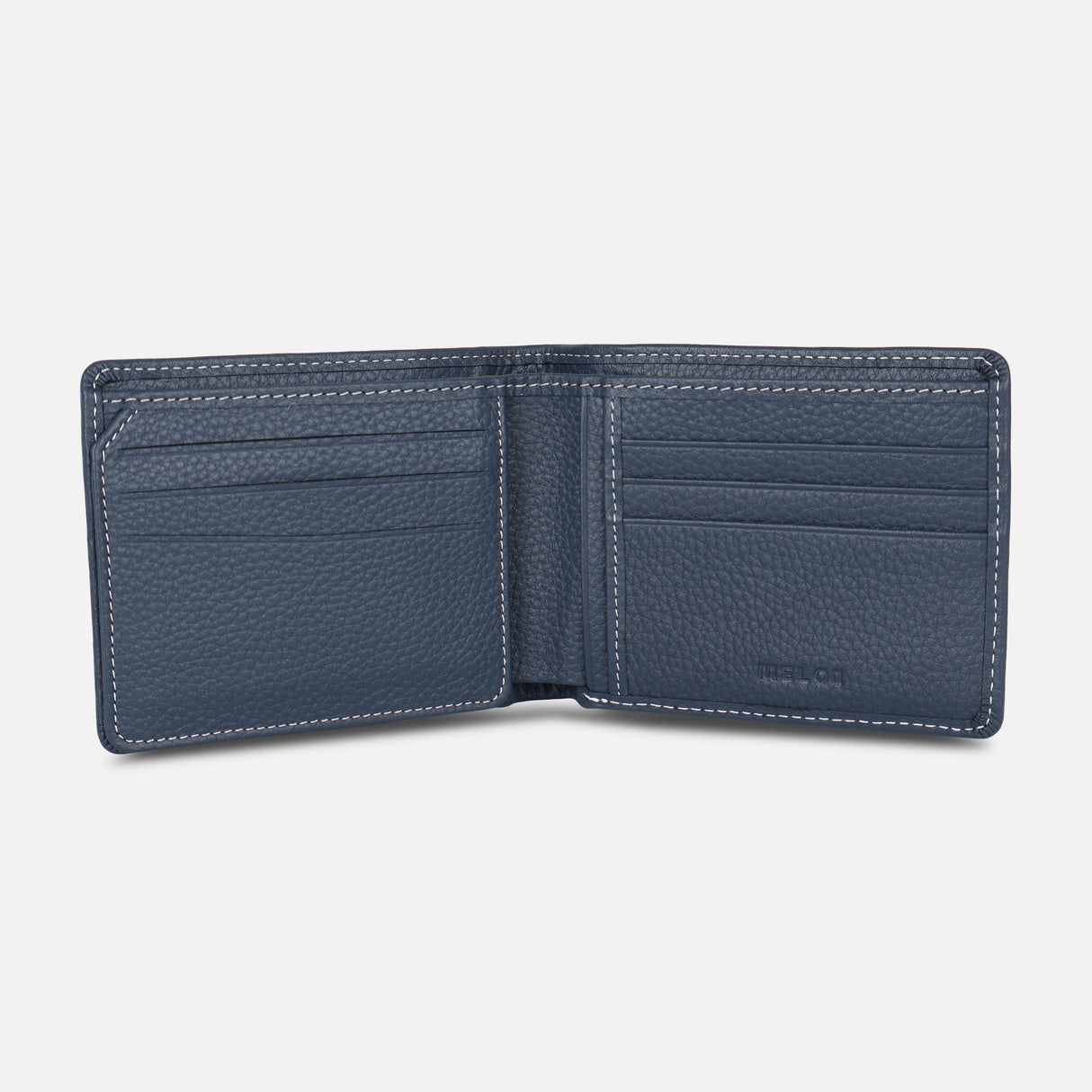 MEN BI-FOLD LEATHER WALLET