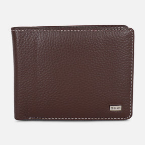 MEN BI-FOLD LEATHER WALLET