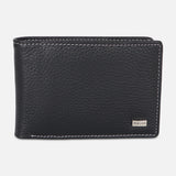 MEN BI-FOLD LEATHER WALLET