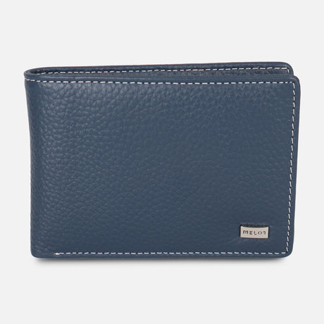 MEN BI-FOLD LEATHER WALLET