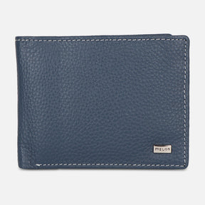 MEN BI-FOLD LEATHER WALLET