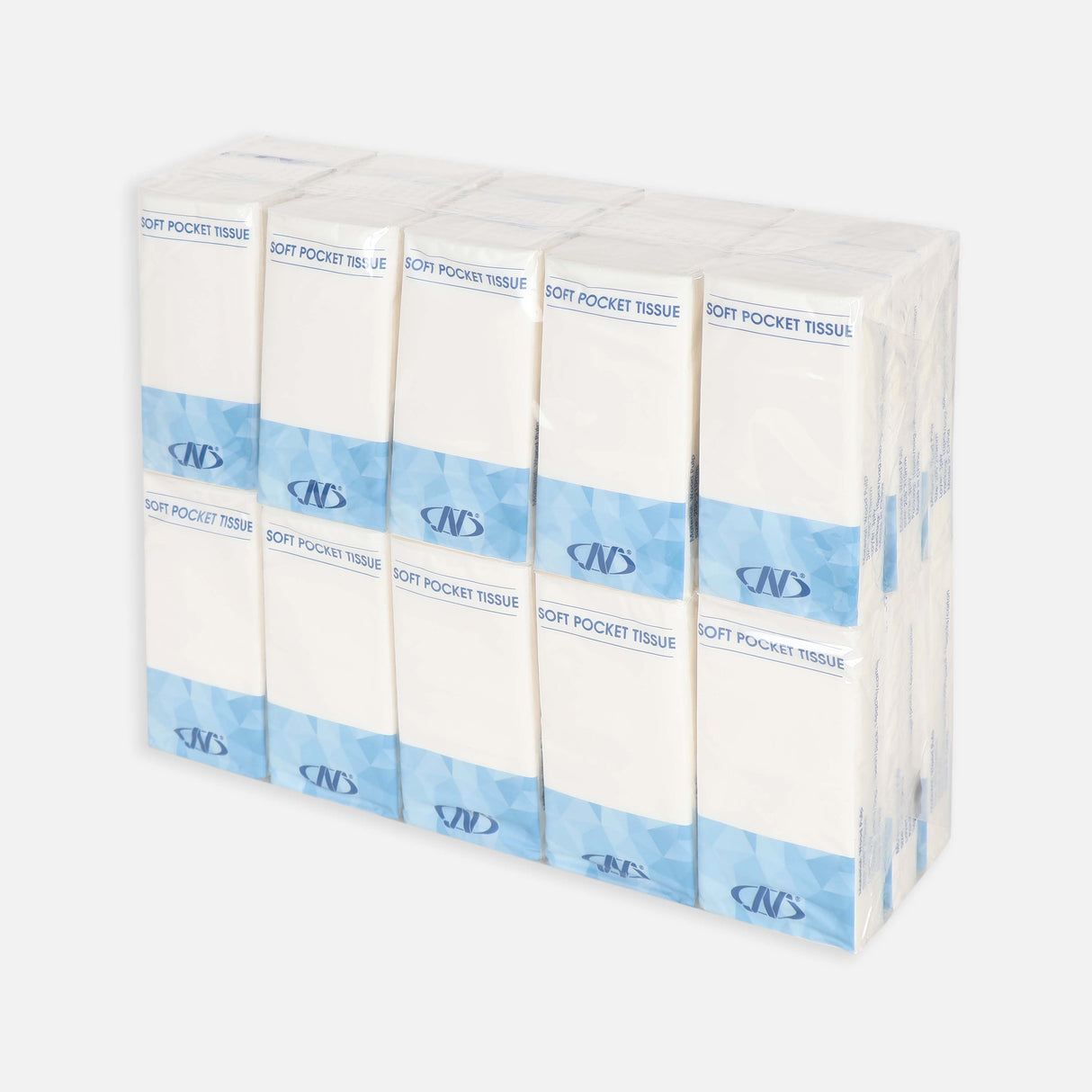 POCKET TISSUE 3PLY 10PCS-BAG-30PKT,14P-CTN (205X210 MM)