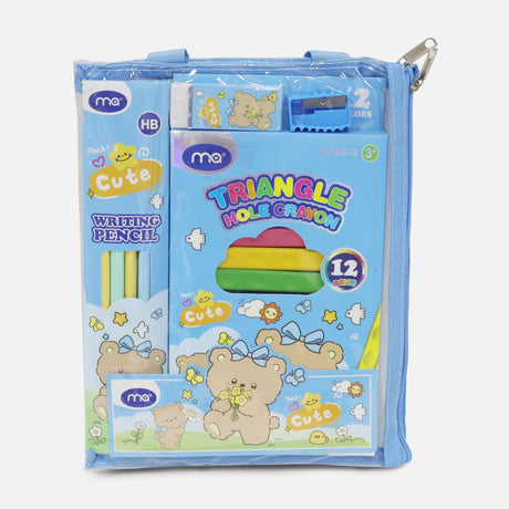 PENCIL & CRAYONS SET