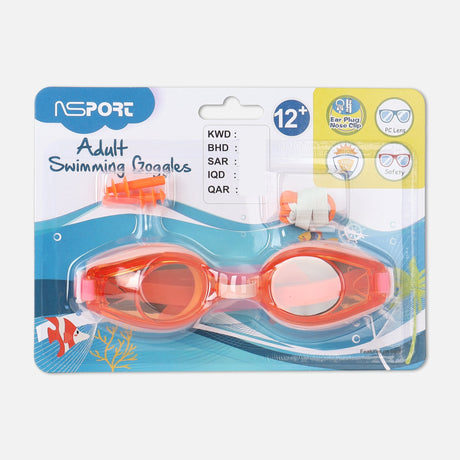 Goggles With Ear Plug & Nose Clip (12+)