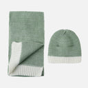 LADIES CAP AND SCARF SET
