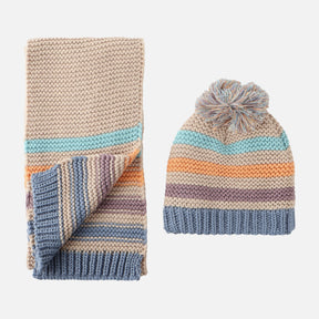 GIRLS CAP AND SCARF SET