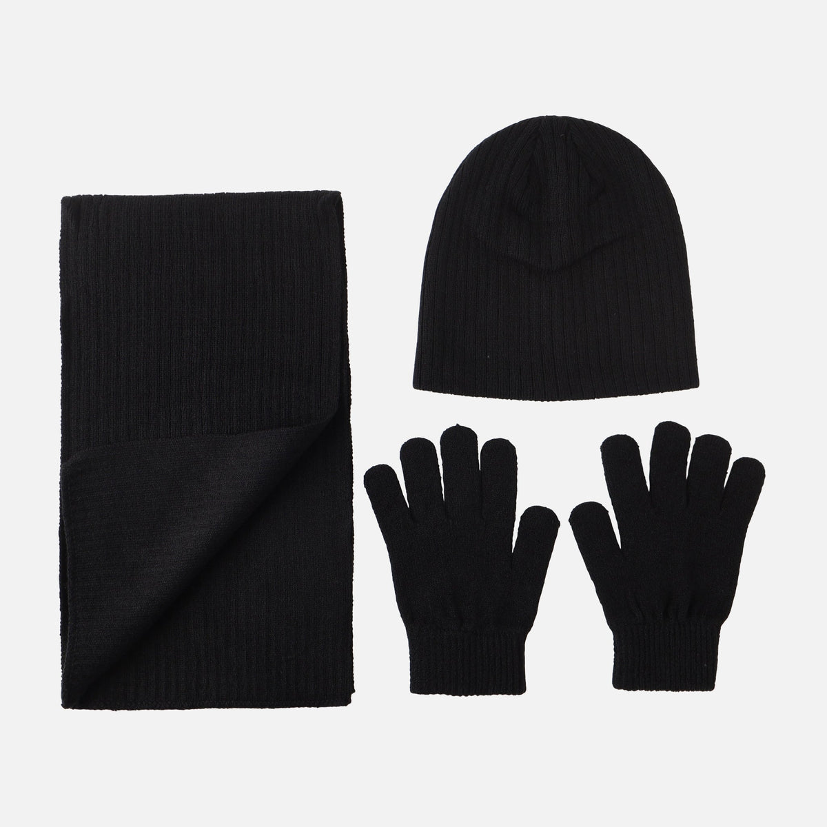 GIRLS CAP, SCARF AND GLOVES SET