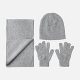 GIRLS CAP, SCARF AND GLOVES SET