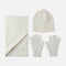GIRLS CAP, SCARF AND GLOVES SET