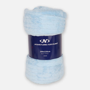 Jacquard Flannel Fleece  Blanket