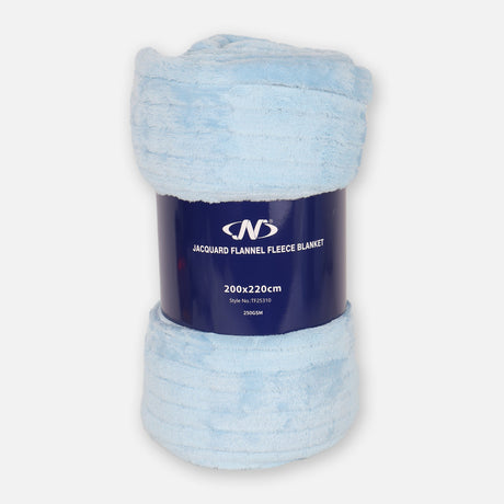 Jacquard Flannel Fleece  Blanket