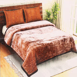 Solid Semi Cloudy Blanket Single Ply