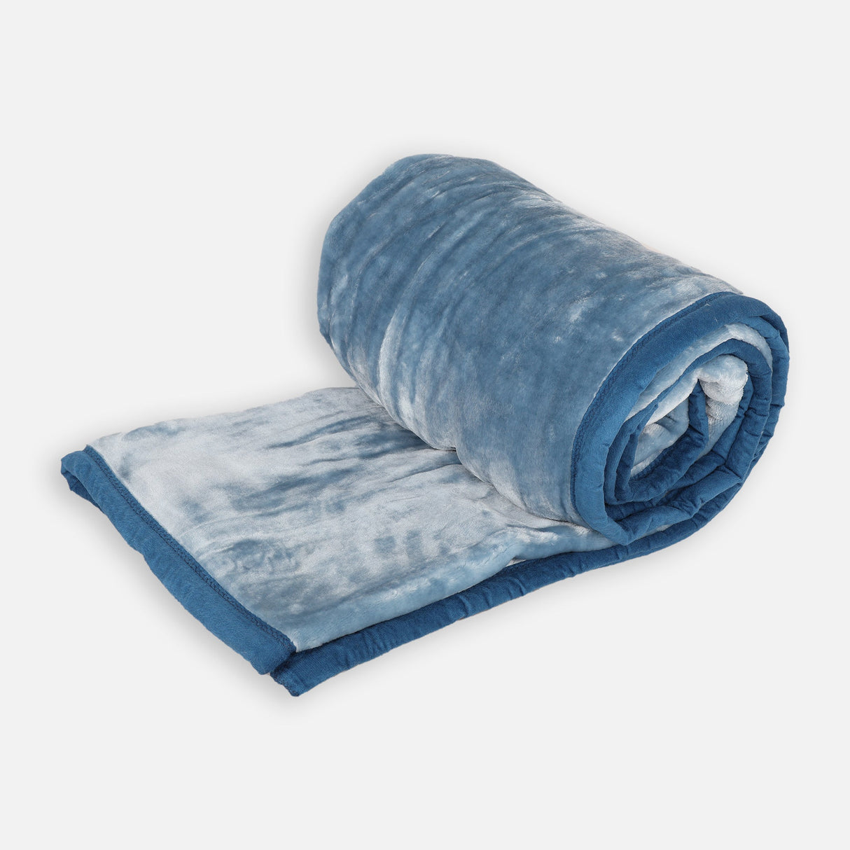 Solid Semi Cloudy Blanket Single Ply