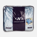Solid Semi Cloudy Blanket Single Ply