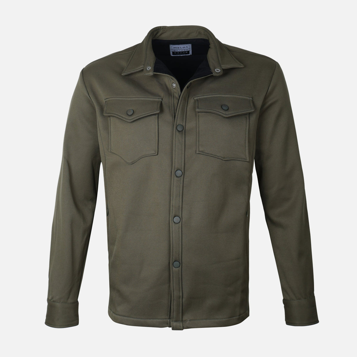 MEN LONG SLEEVE SHIRT SPREAD COLLAR